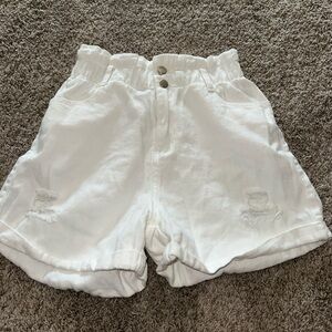 White shorts